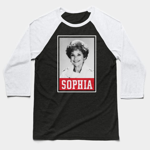 sophia Baseball T-Shirt by one way imagination